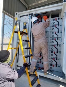 Provision and installation of 50kW solar system for Mid Telecom Tower .